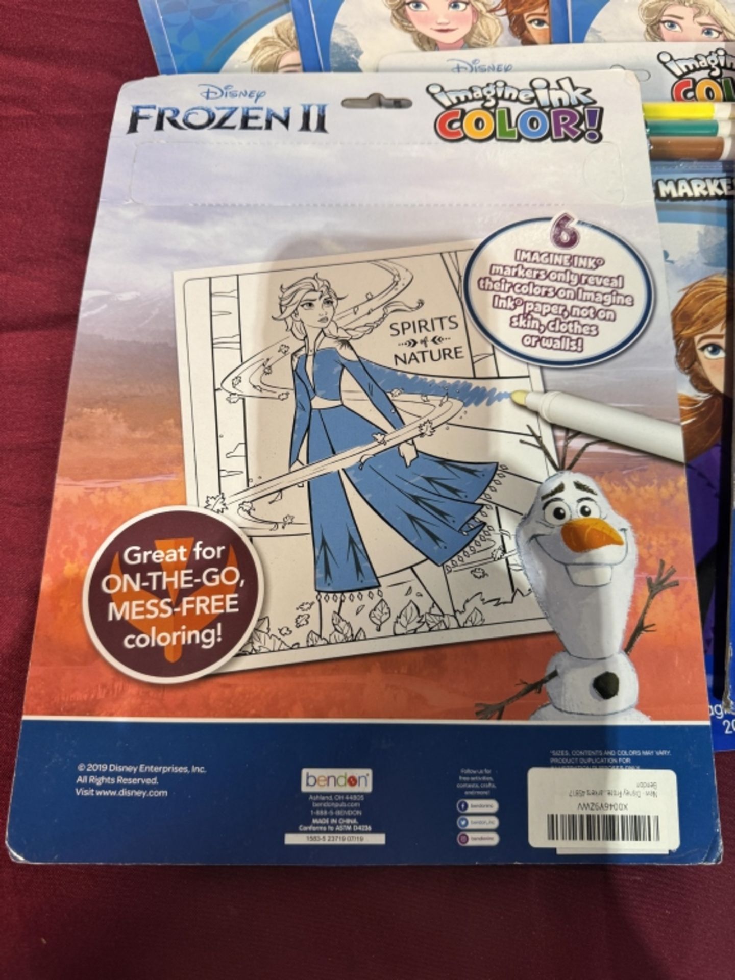 DISNEY FROZEN II IMAGINE INK COLOR, NEW - Image 3 of 3