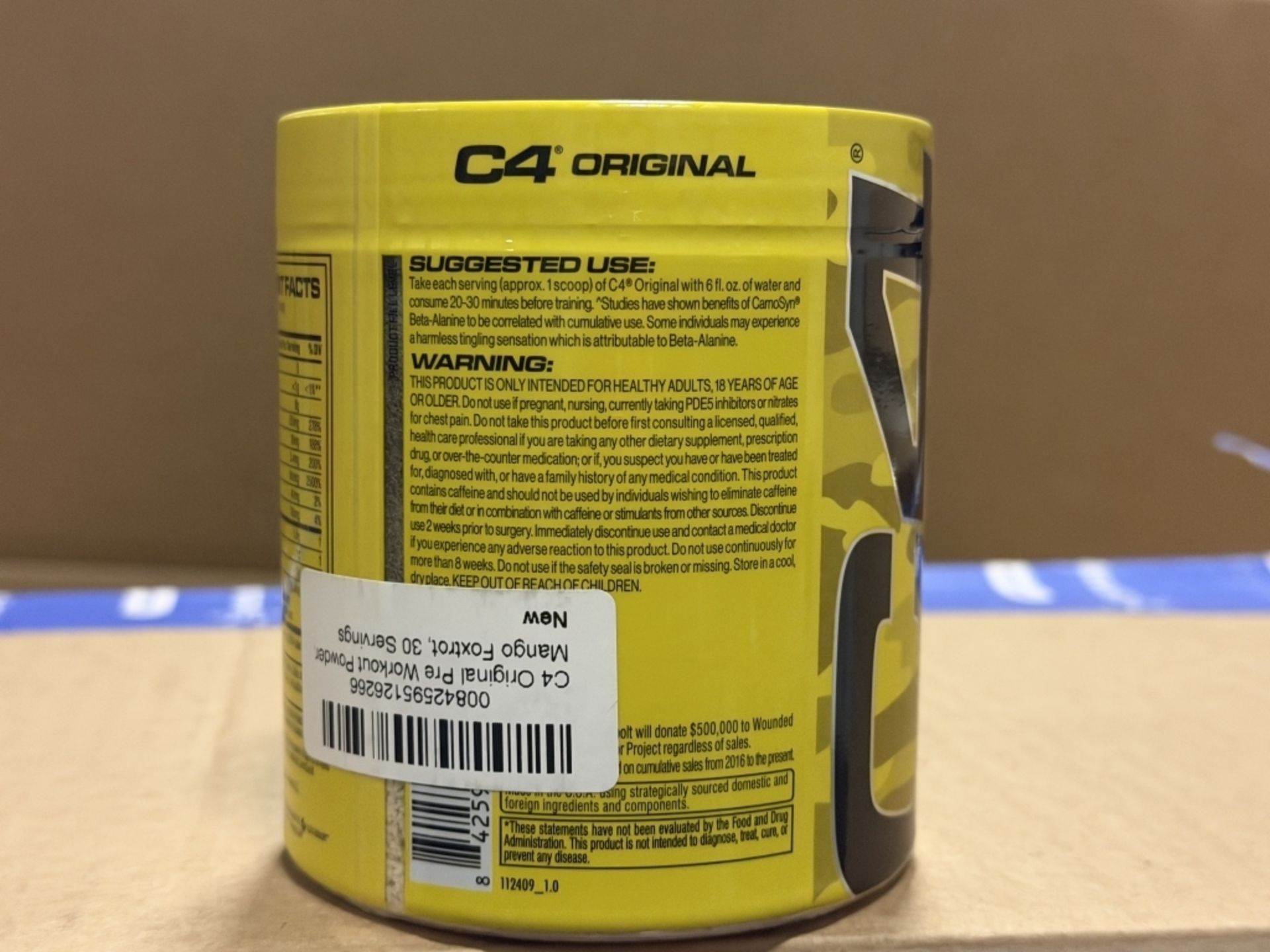 C4 ORIGINAL PRE-WORKOUT, NEW - Image 3 of 5