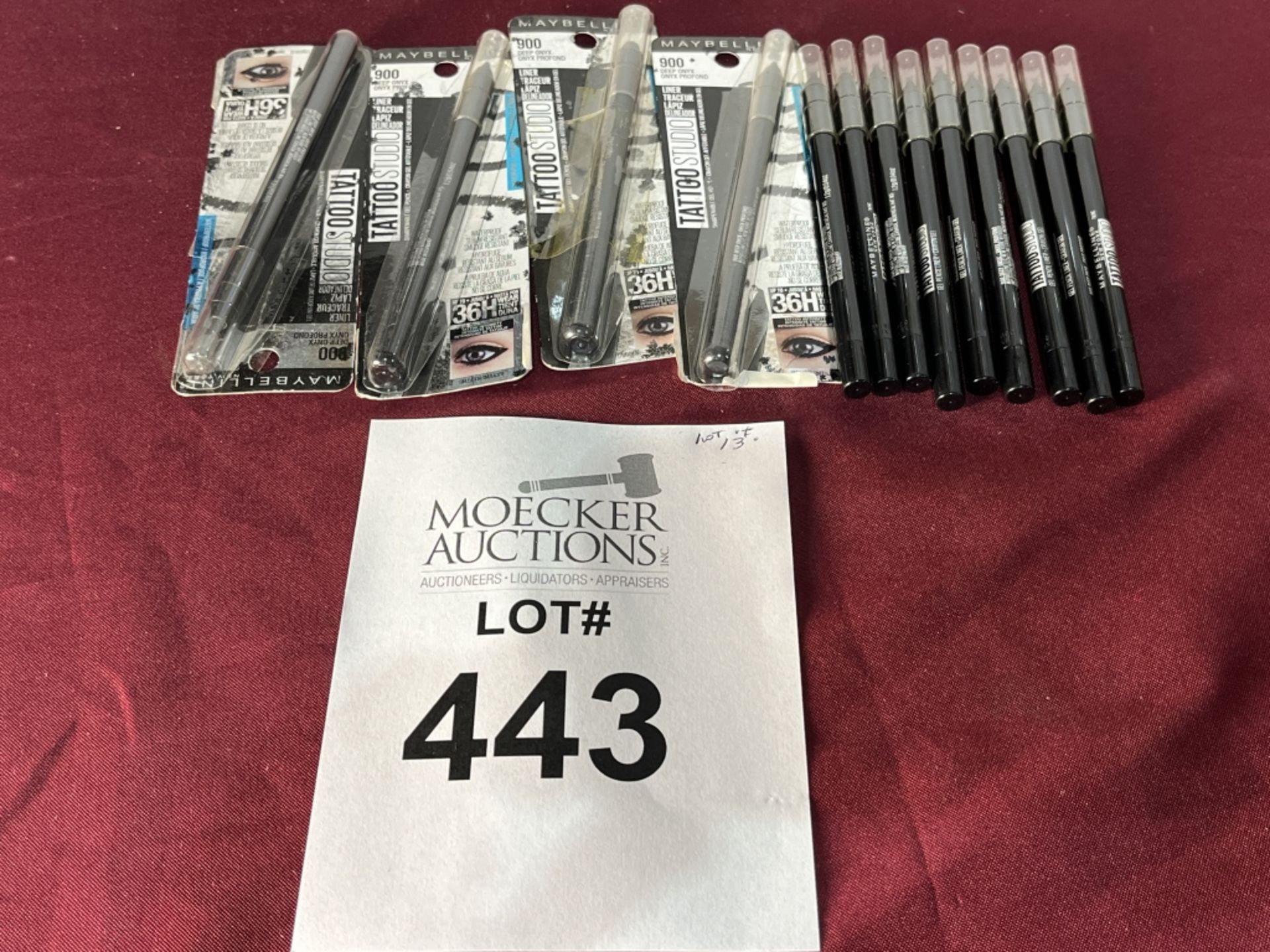 LOT CONSISTING OF (13) MAYBELLINE TATTOO STUDIO LINER, NEW