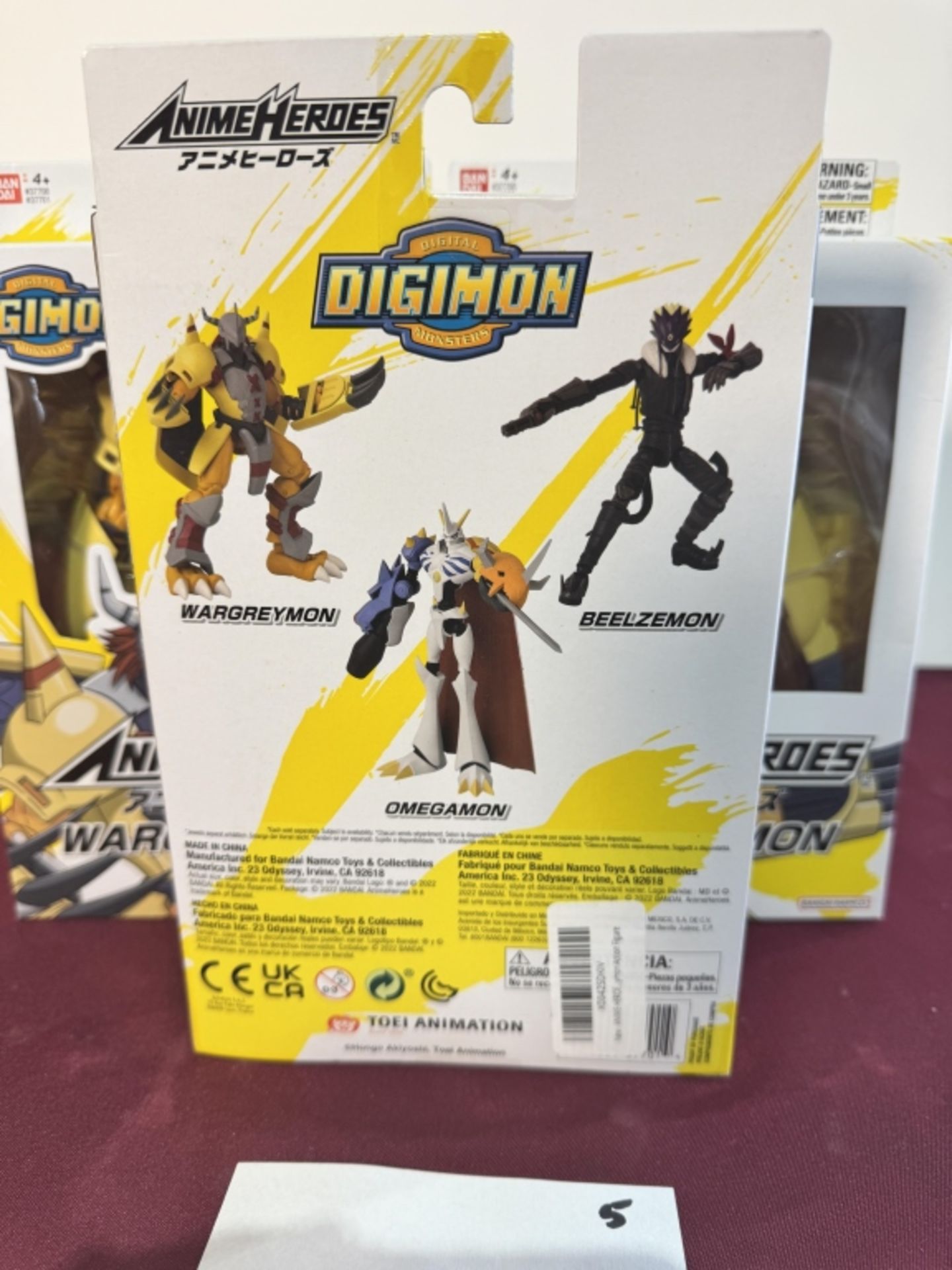DIGIMON ANIME HEROES WARGREYMON, NEW - Image 2 of 2