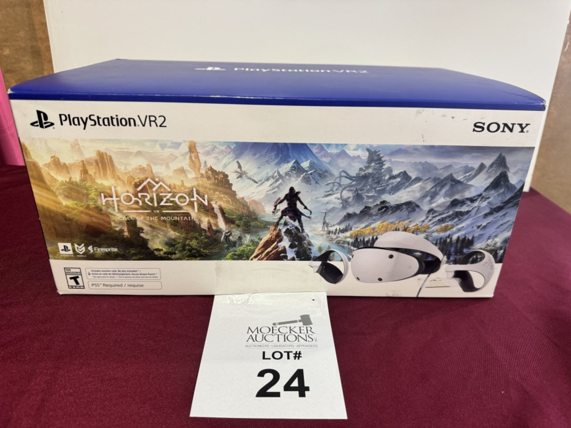 SONY PLAYSTATION VR2, HORIZON VR CALL OF THE MOUNTAIN, NEW