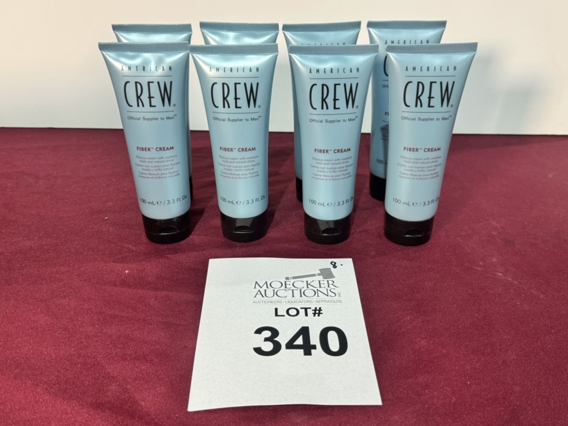 AMERICAN CREW FIBER CREAM 3.3 OZ, NEW