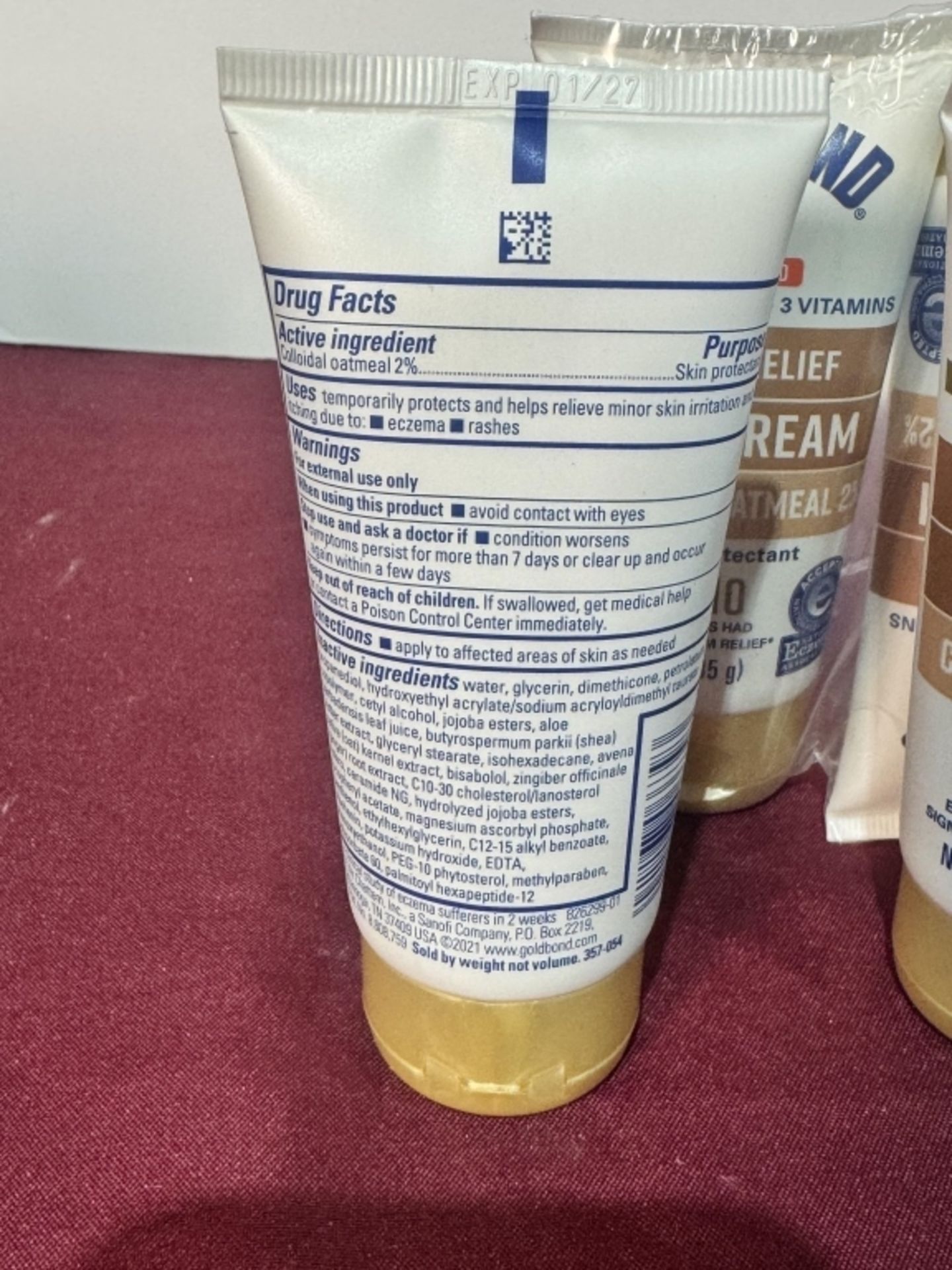 GOLD BOND ECZEMA RELIEF HAND CREAM 3 OZ, NEW - Image 3 of 3