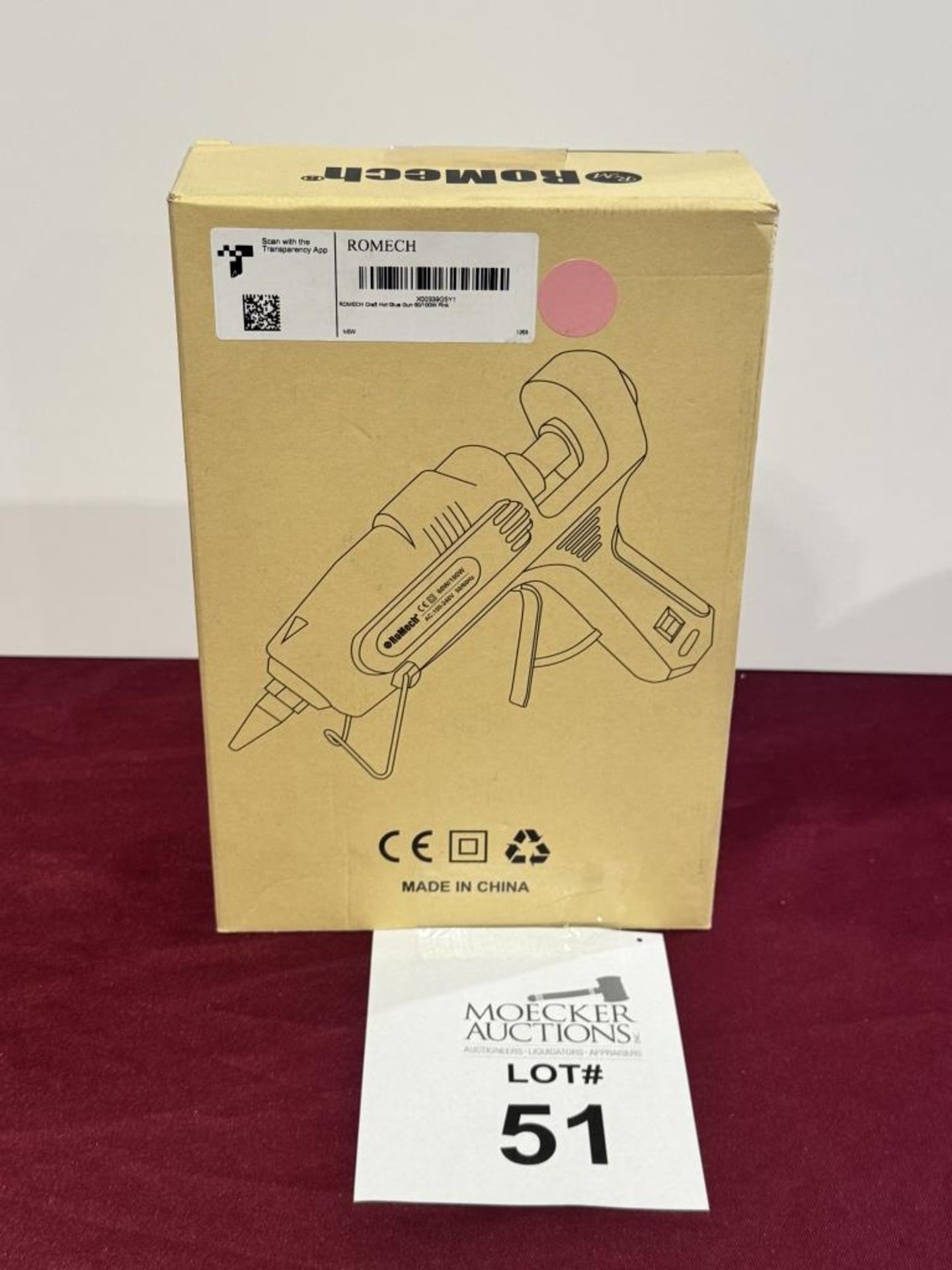 ROMECH HOT MELT GLUE GUN, NEW