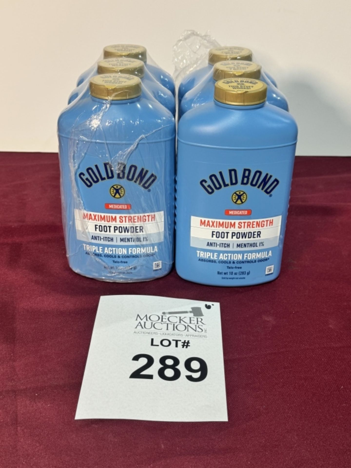 GOLD BOND MAXIMUM STRENGTH FOOT POWDER 10 OZ, NEW