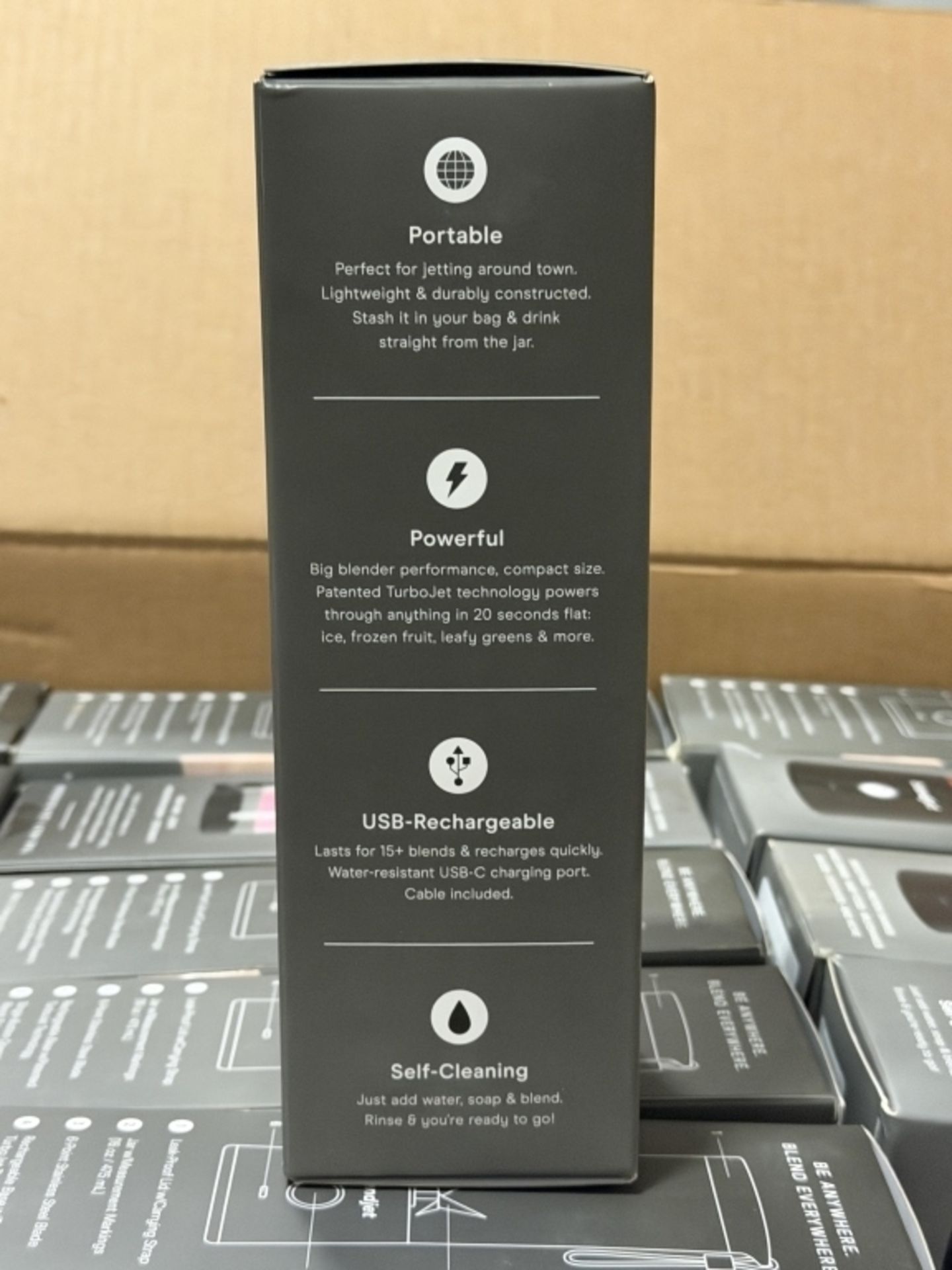 BLENDJET THE ORIGINAL PORTABLE BLENDER, NEW - Image 3 of 5