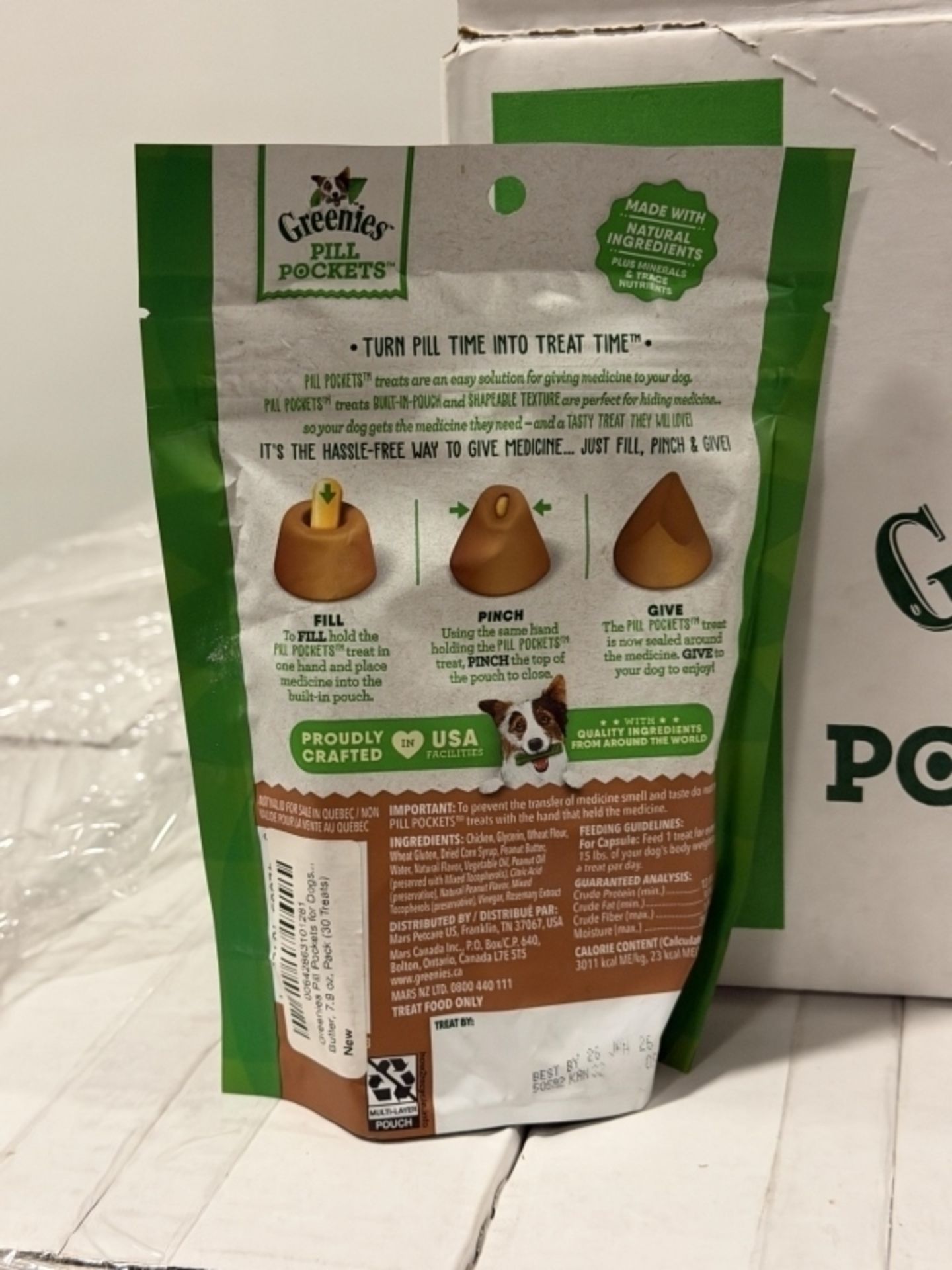 BOXES OF GREENIES PILL POCKETS CAPSULE SIZE - Image 2 of 3