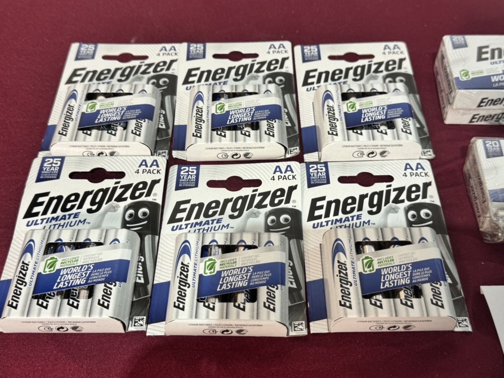 ENERGIZER BATTERIES, NEW - Image 2 of 3
