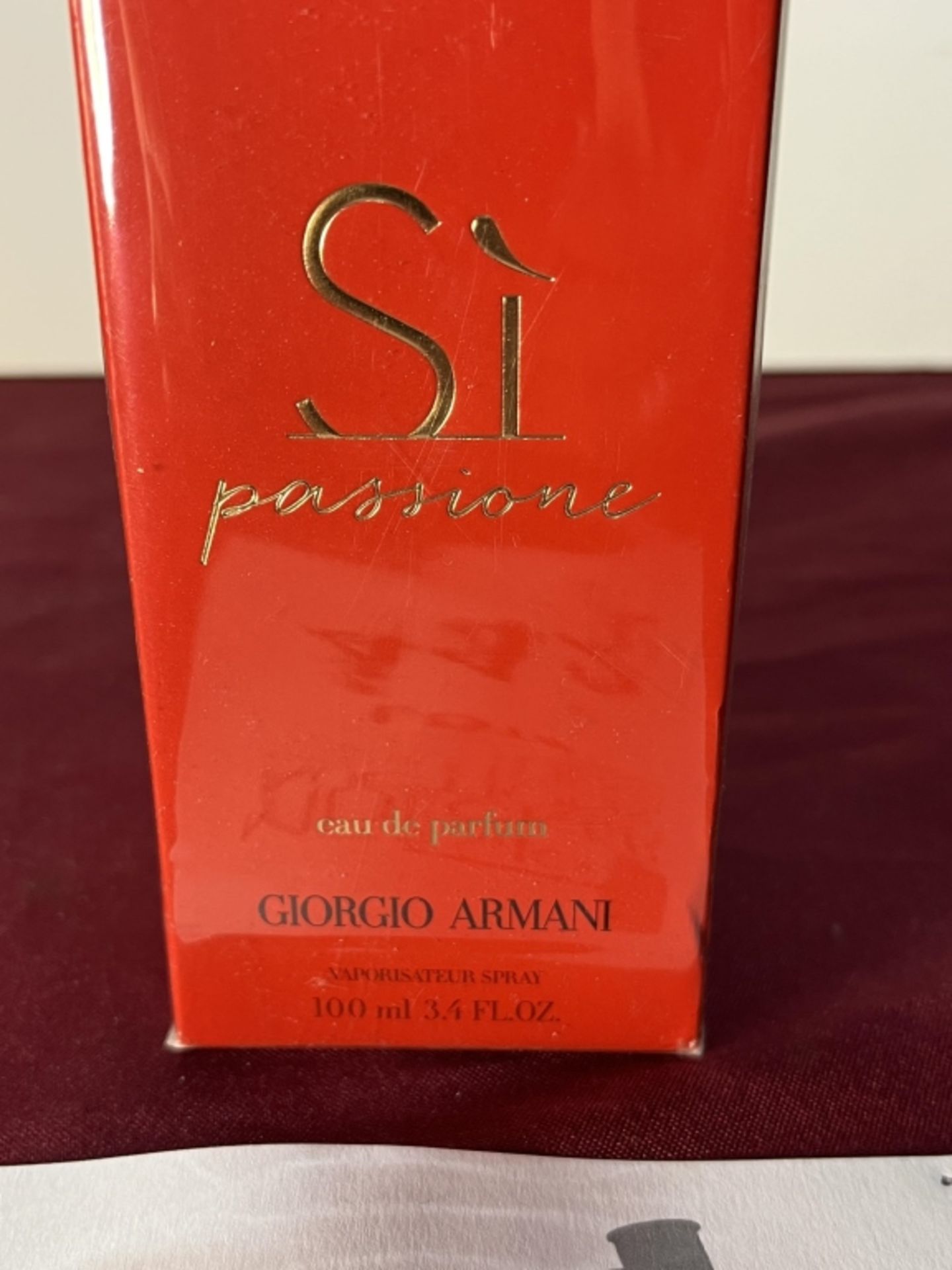 GIORGIO ARMANI SI PASSIONE EAU DE PARFUM 3.4 OZ, NEW - Image 3 of 3