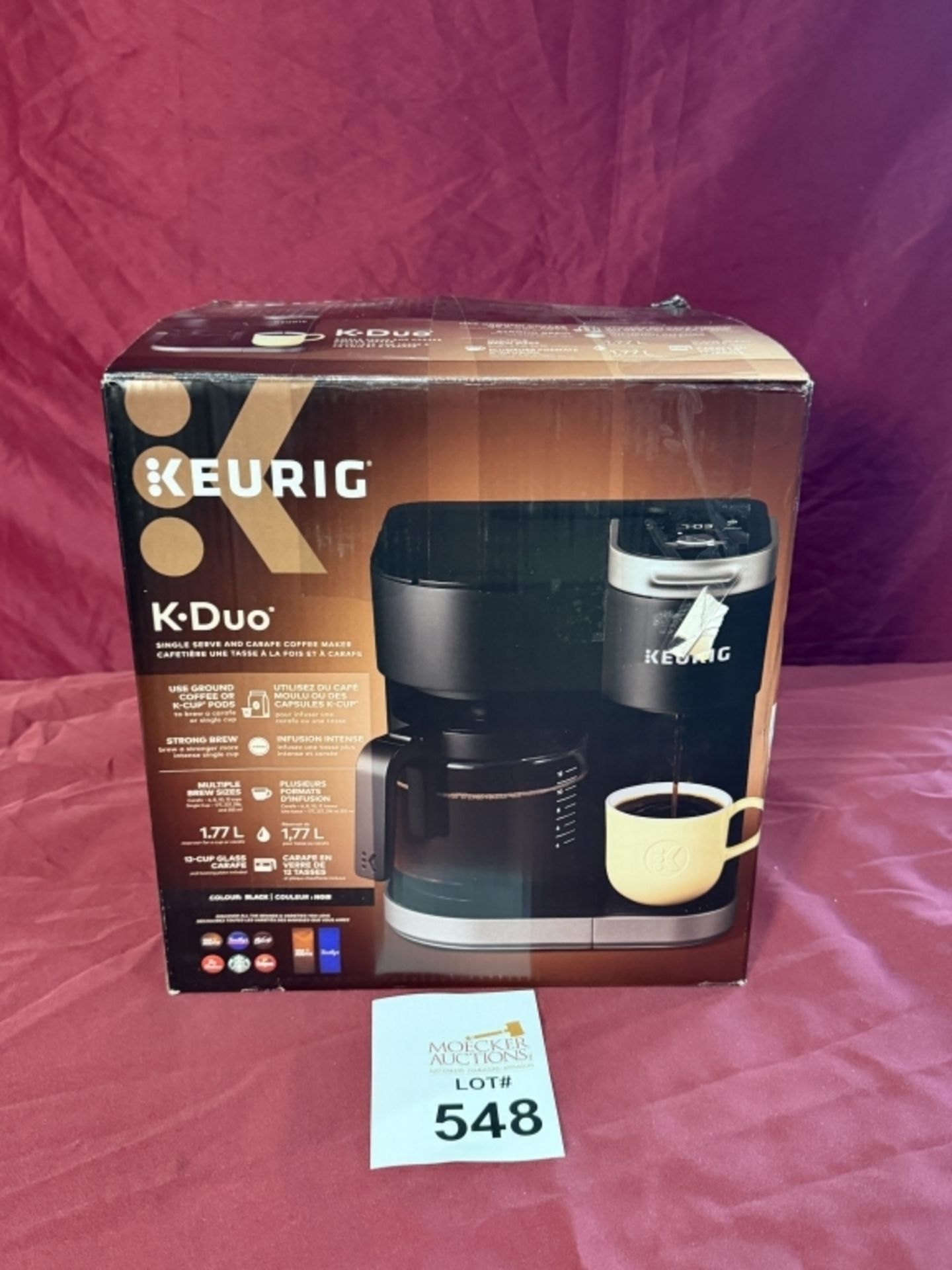 KEURIG K-DUO COFEE MAKER