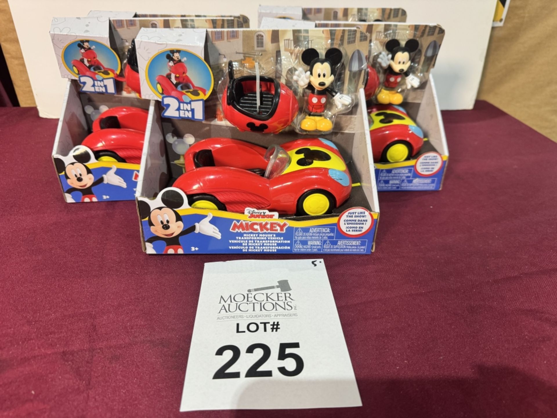 DISNEY JUNIOR MICKEY VEHICLE, NEW