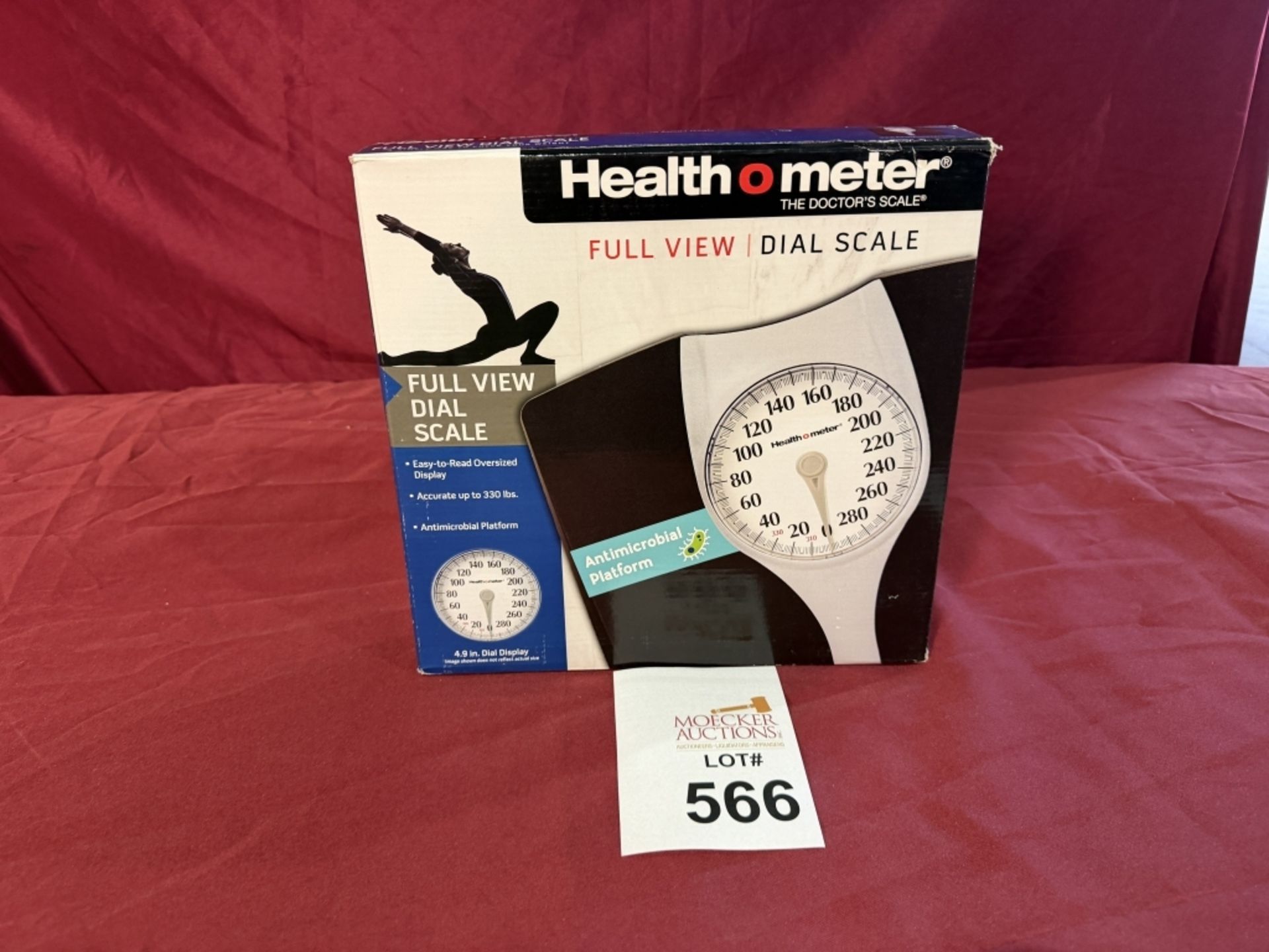 HEALTH O METER FULL VIEW DIAL SCALE