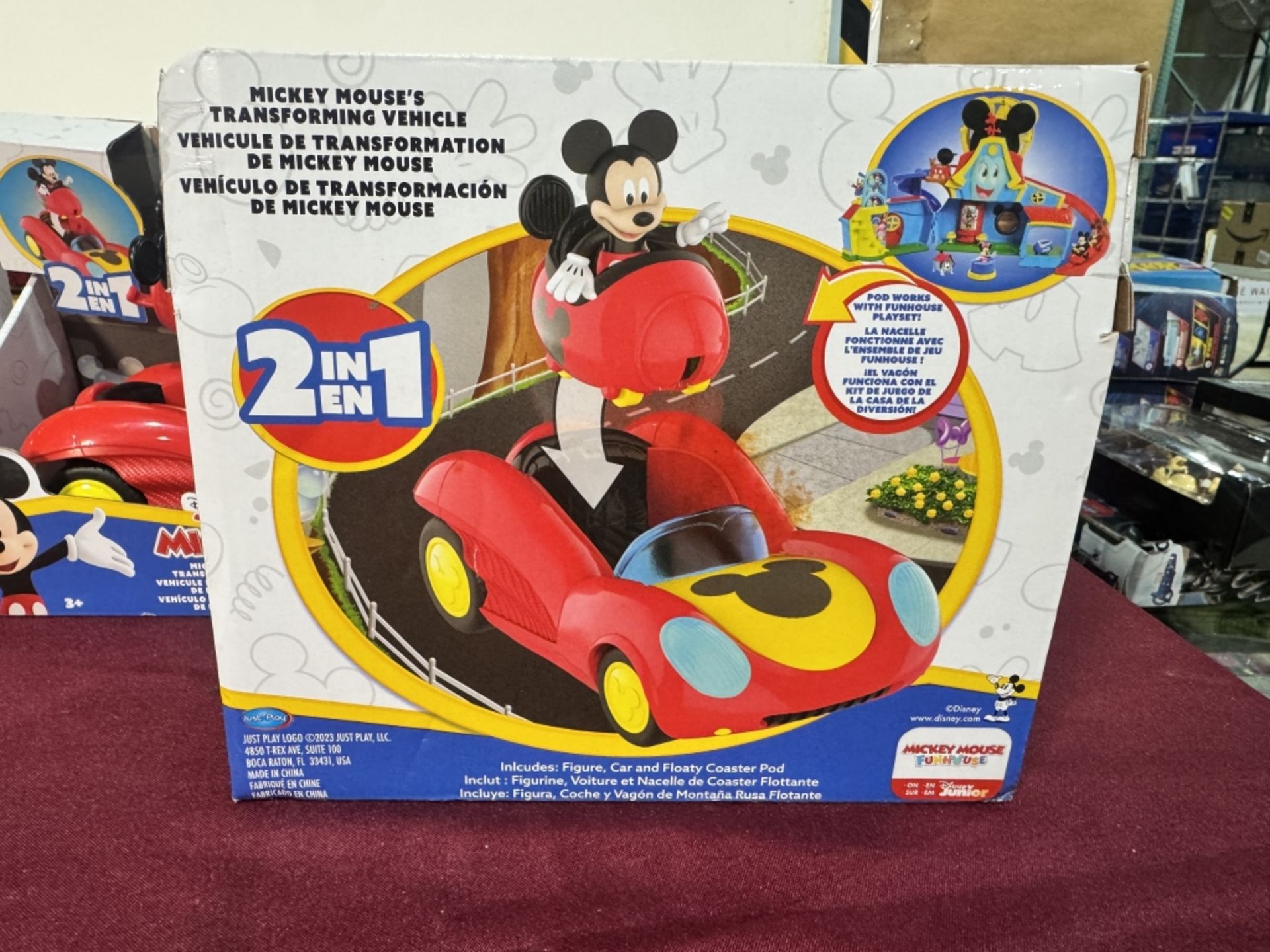 DISNEY JUNIOR MICKEY VEHICLE, NEW - Image 2 of 2