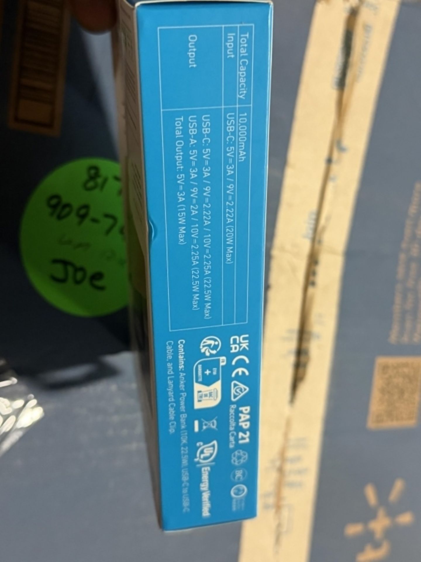 ANKER No.1 POCKET SIZED POWER BOOST POWER BANK - Image 4 of 4