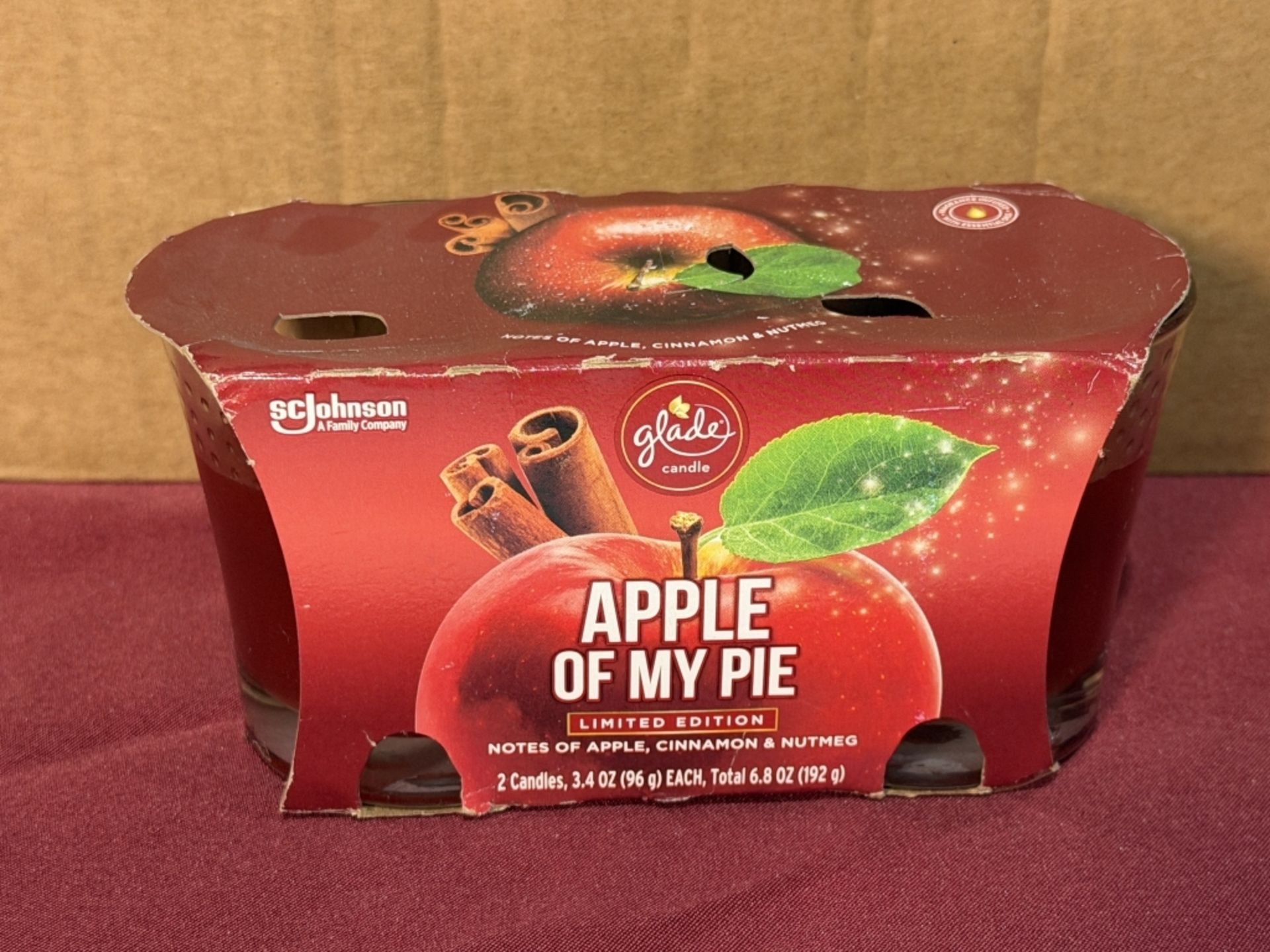 GLADES CANDLE 2-PACK, NEW