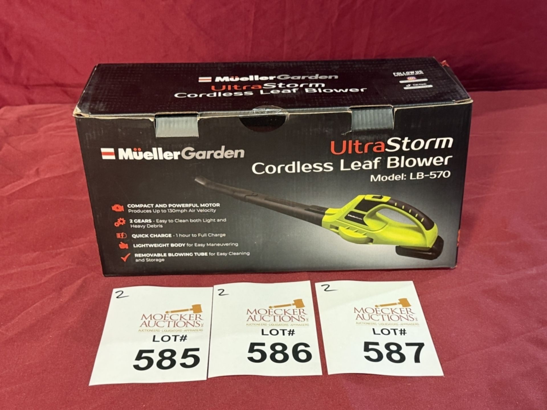 MUELLER GARDEN ULTRA STORM CORDLESS LEAF