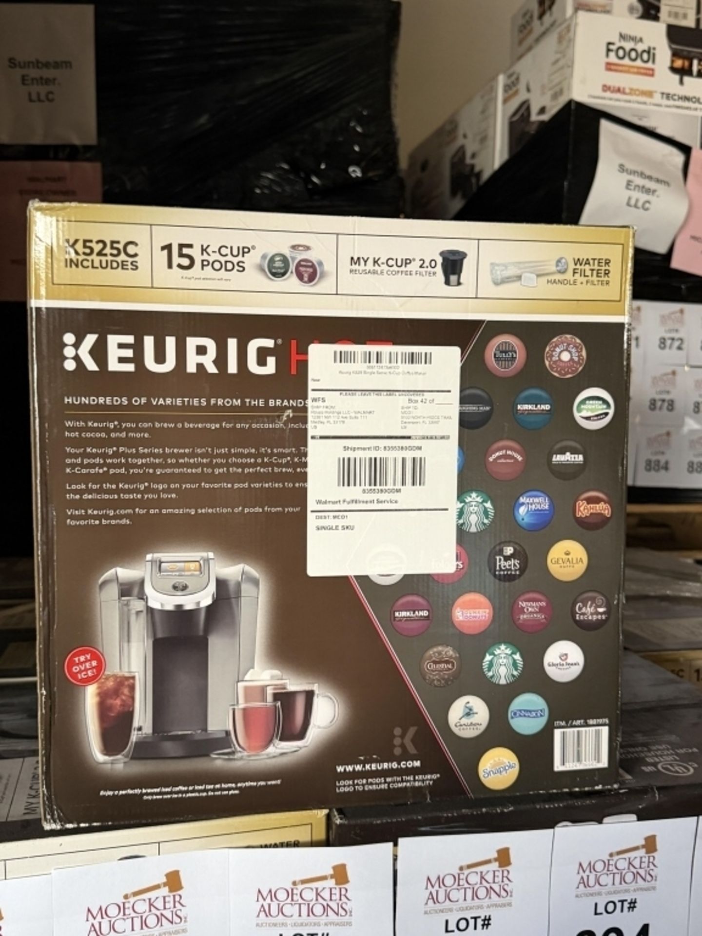 KEURIG K525C PLUS SINGLE SERVE COFFEE MAKER, NEW - Image 2 of 2