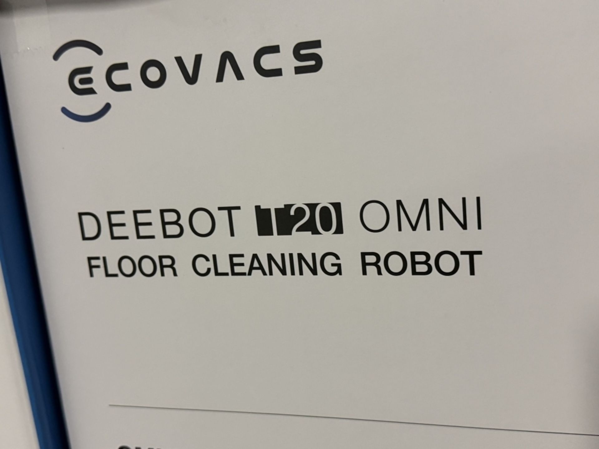 ECOVACS DEEBOT T20 OMNI ROBOT VACUUM AND MOP, NEW - Image 6 of 6