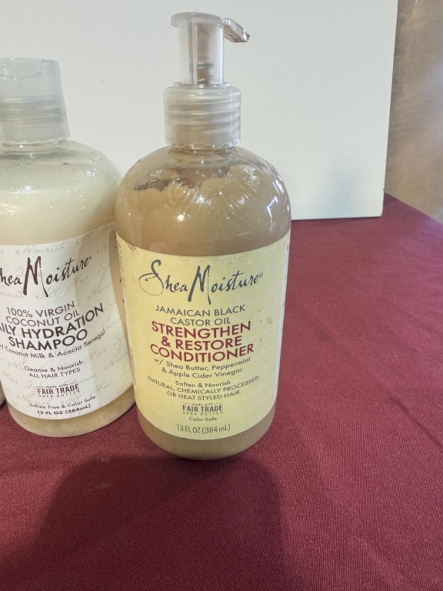 SHEA MOISTURE HYDRATION SHAMPOO 13 OZ, NEW - Image 3 of 3