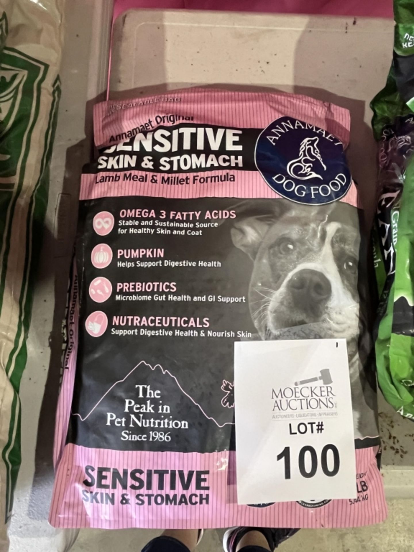 ANNAMAET DOG FOOD SENSITIVE SKIN & STOMACH 12 LBS