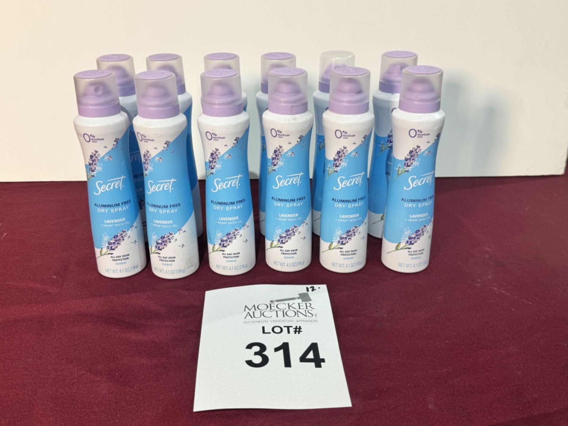 SECRET ALUMINUM FREE DRY SPRAY 4.1 OZ, NEW