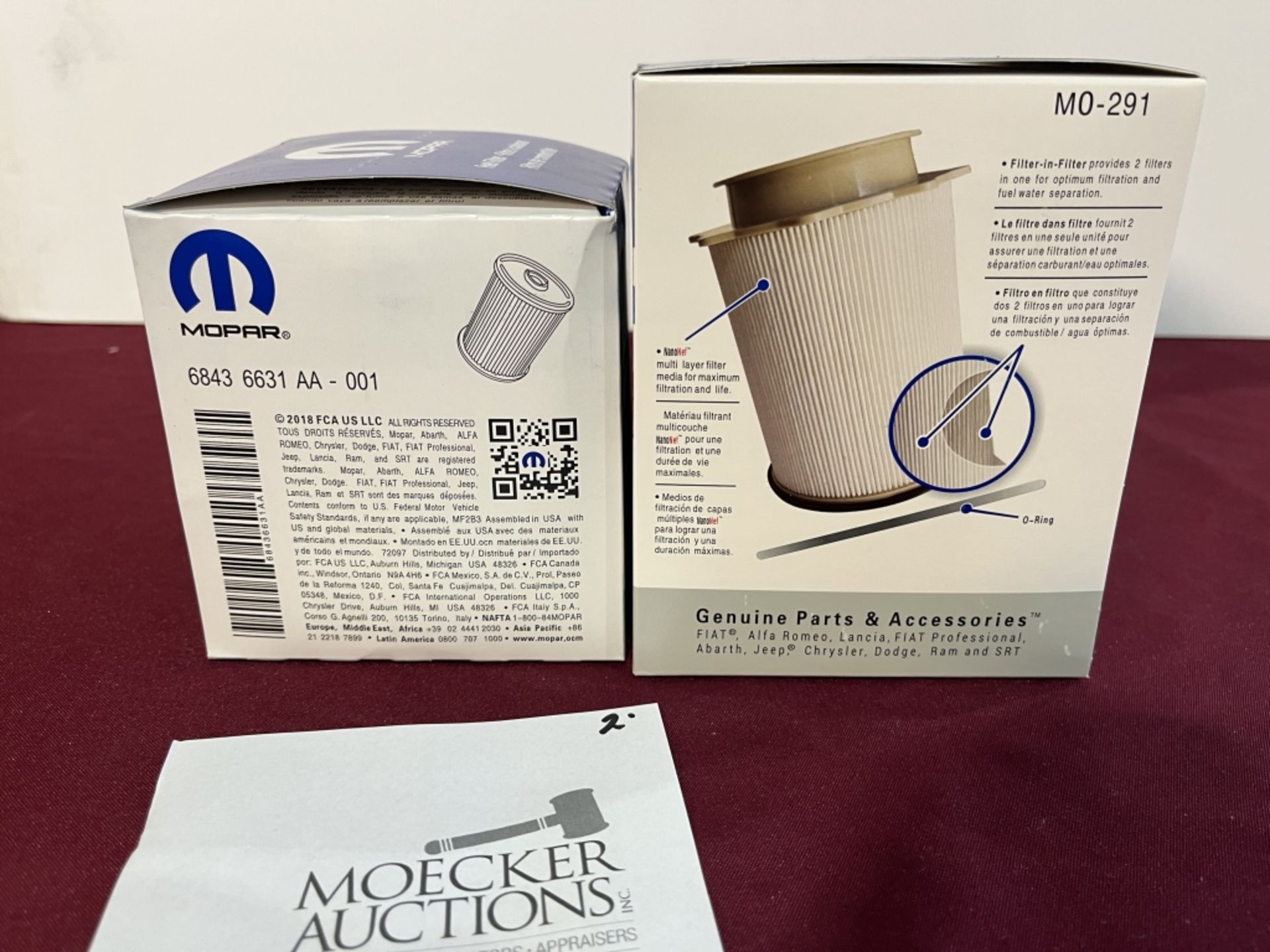 CUMMINS MOPAR FUEL FILTER, NEW - Image 3 of 3