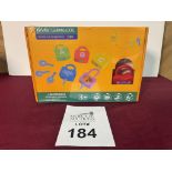 ALPHABET LEARNING LOCKS 52 PCS, NEW