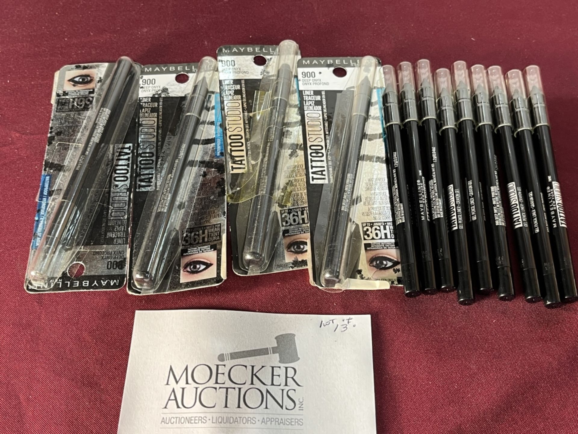LOT CONSISTING OF (13) MAYBELLINE TATTOO STUDIO LINER, NEW - Image 2 of 2