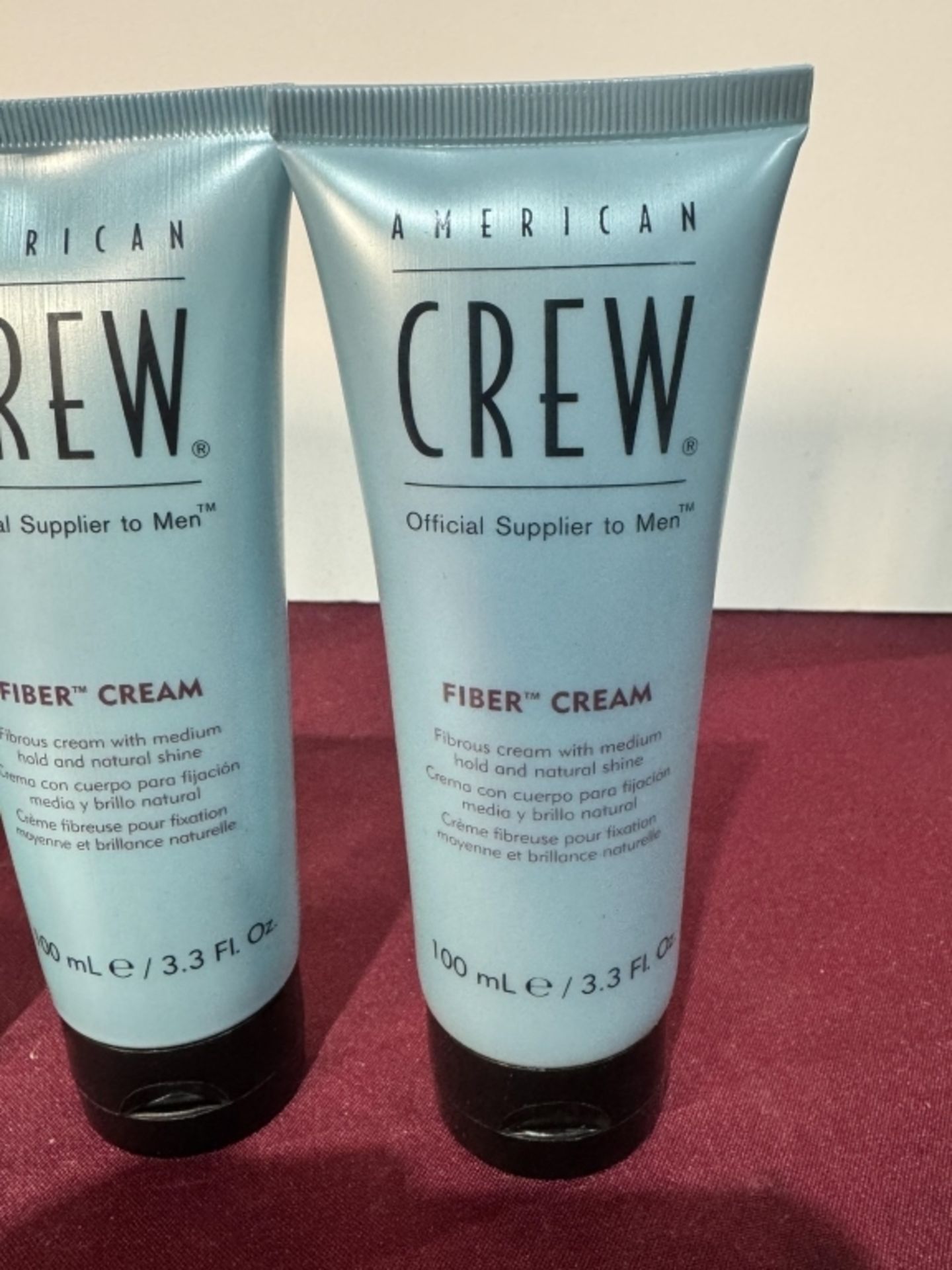 AMERICAN CREW FIBER CREAM 3.3 OZ, NEW - Image 2 of 3