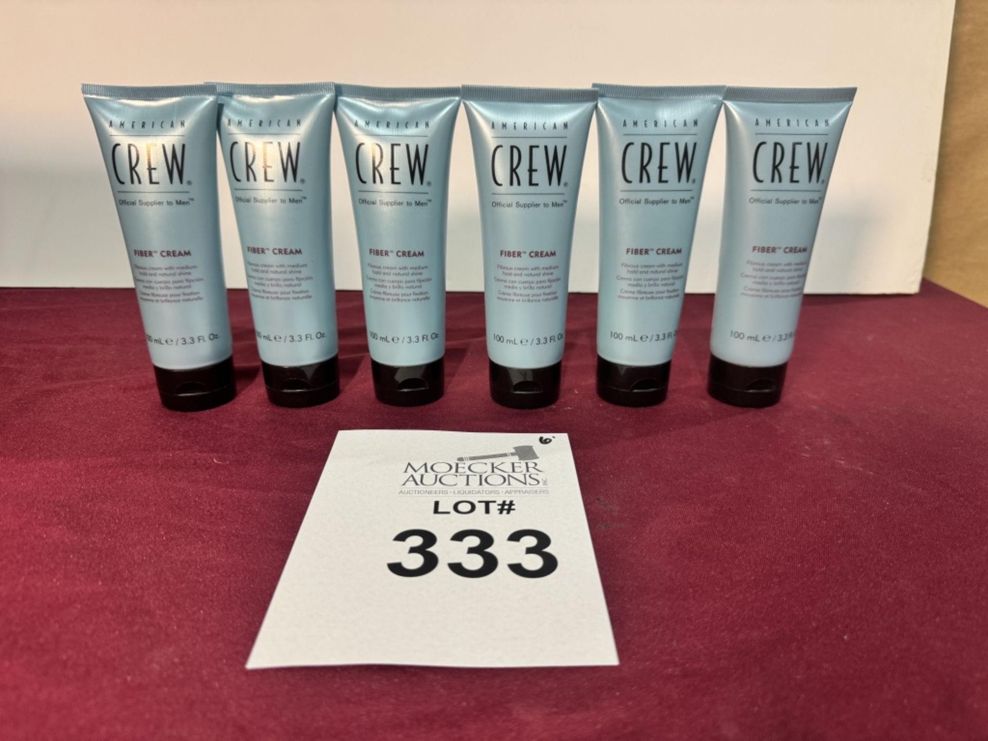 AMERICAN CREW FIBER CREAM 3.3 OZ, NEW