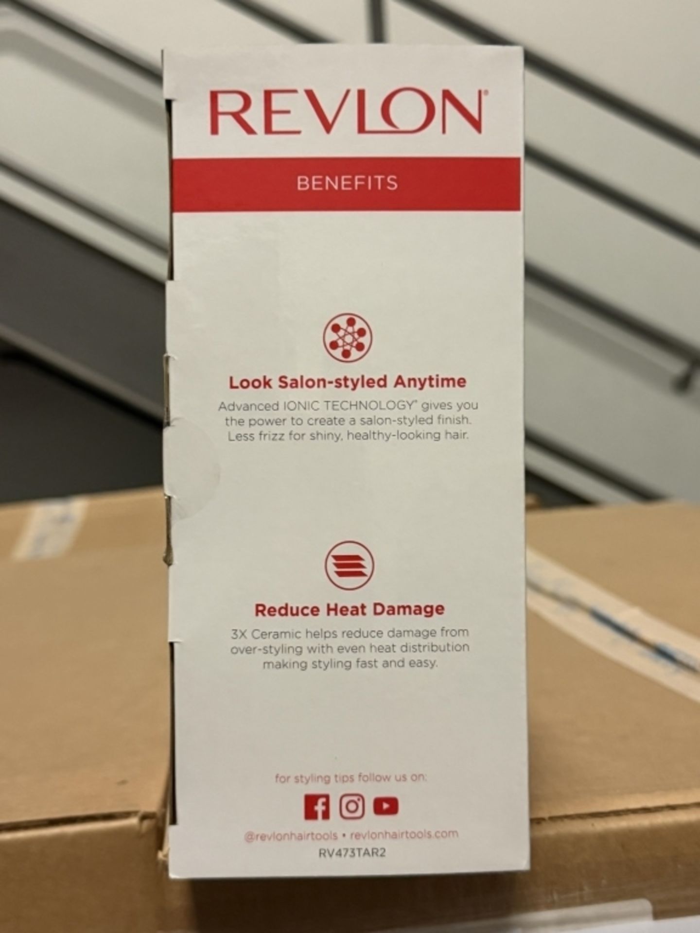 REVLON TURBO SPEED HAIR DRYER RV473TAR2, NEW - Image 2 of 3