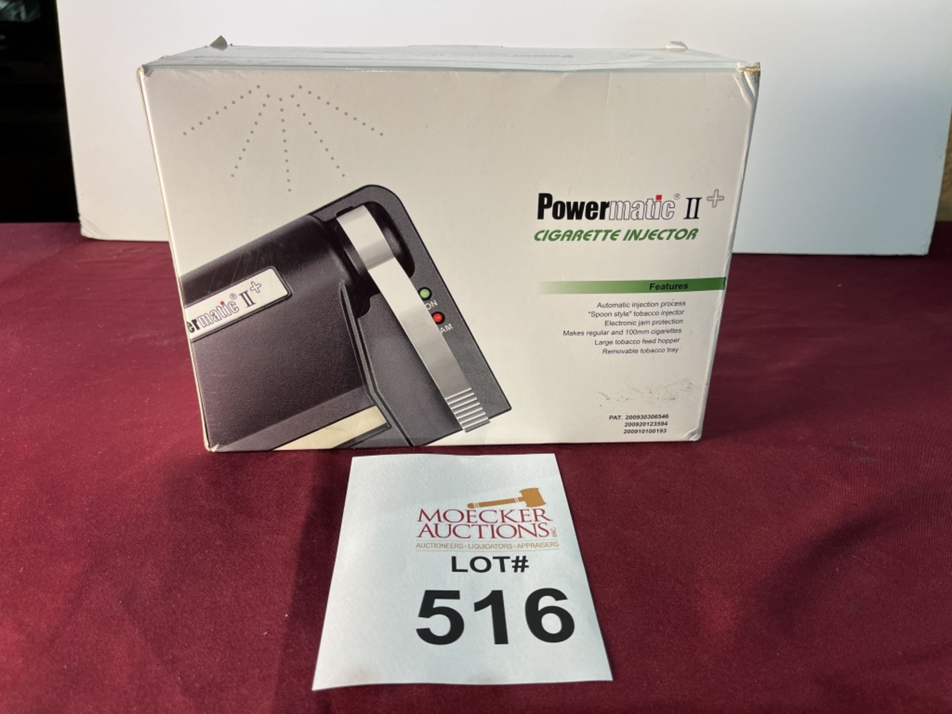 POWERMATIC II + CIGARETTE INJECTOR