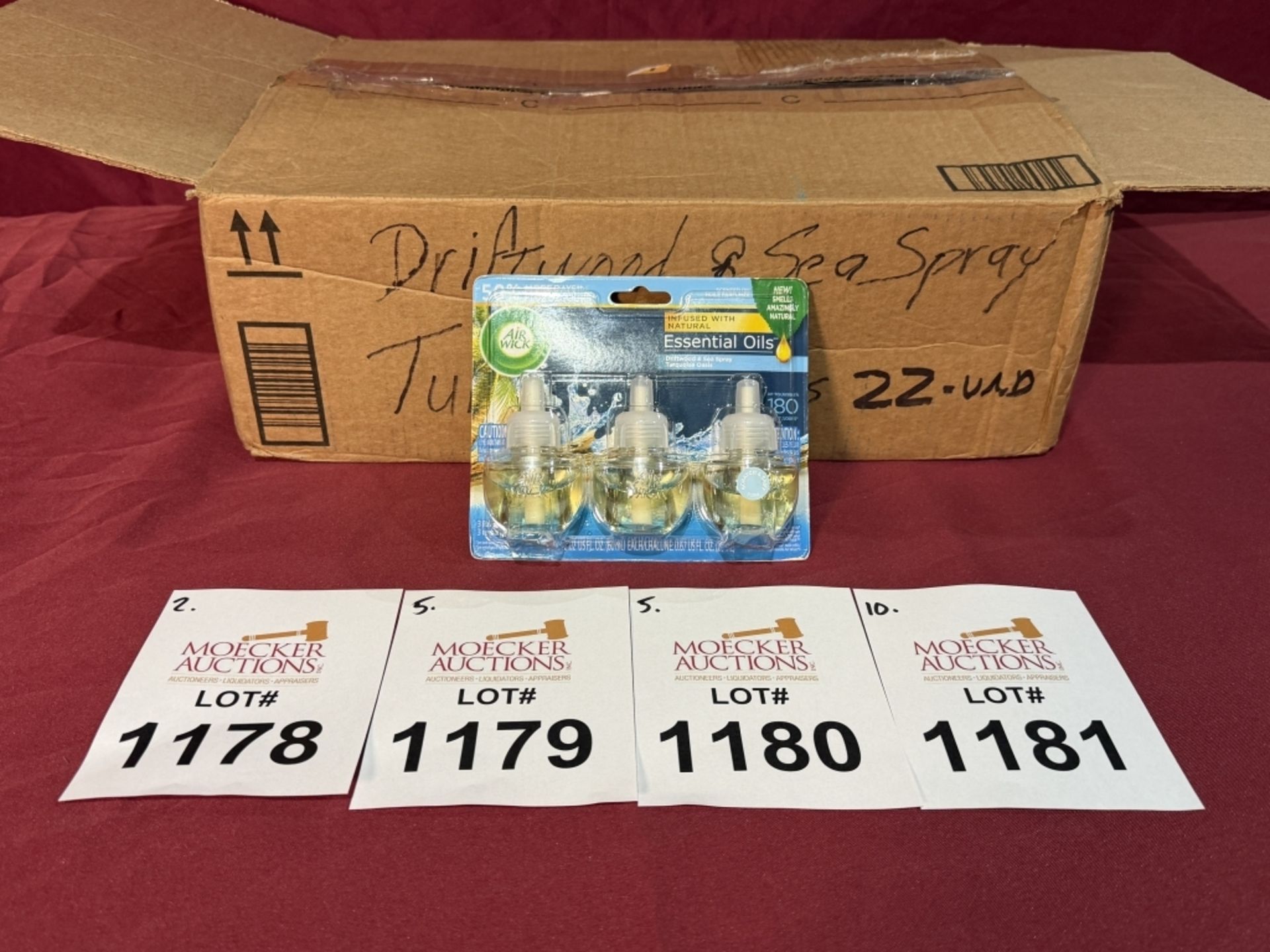 AIR WICK ESSENTIAL OILS 3-PACK REFILL, NEW - Image 2 of 2