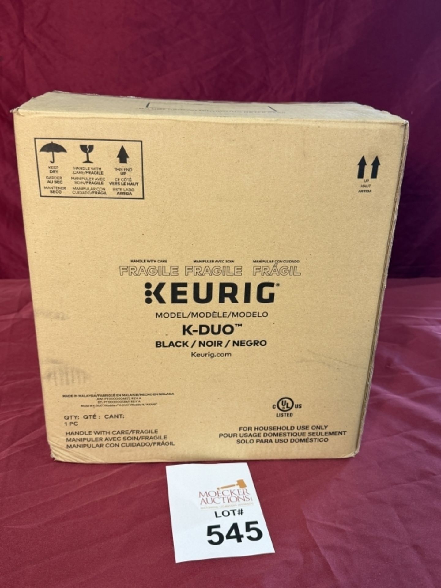 KEURIG K-DUO COFFEE MAKER