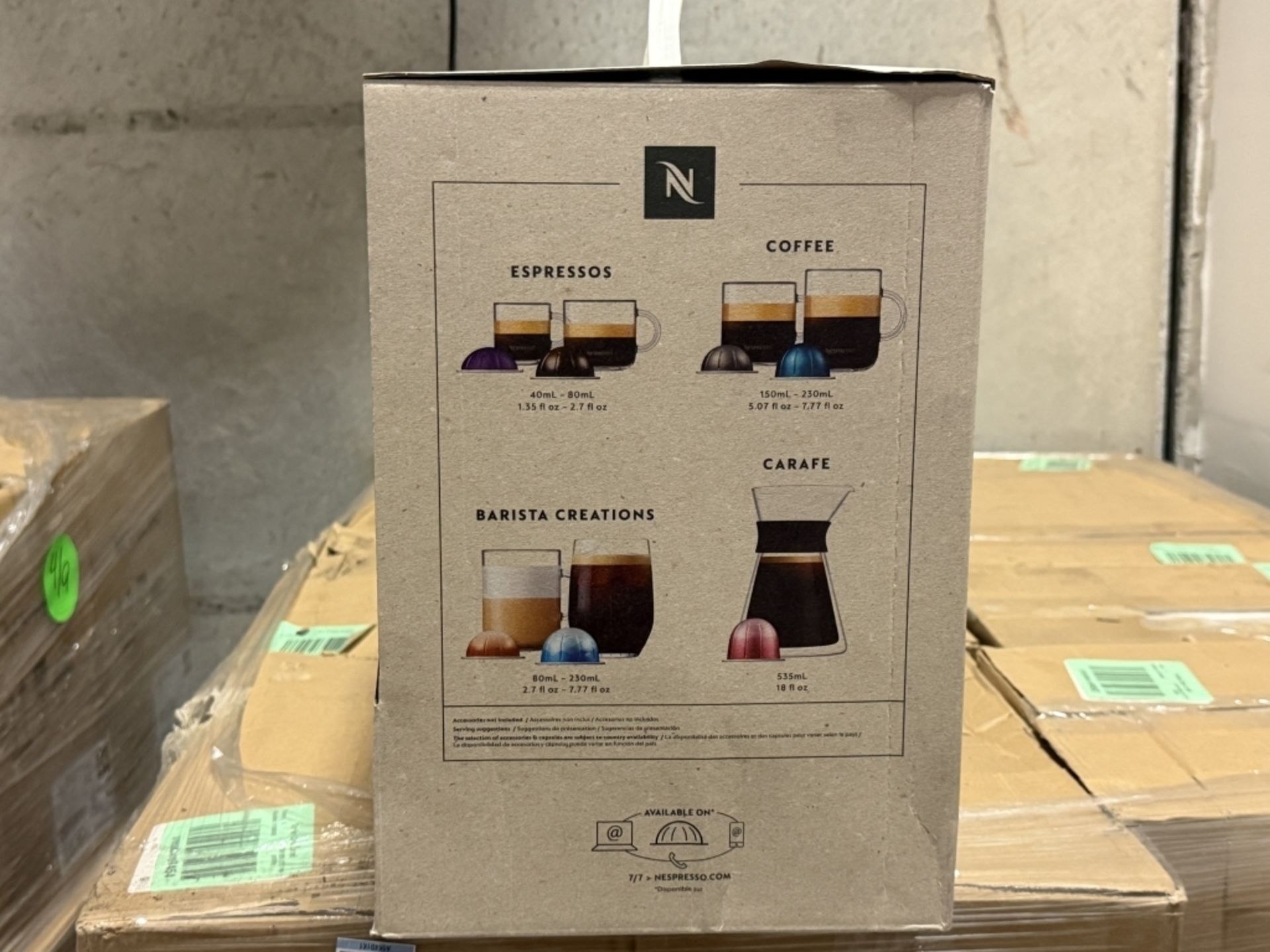 NESPRESSO VERTUO NEXT COFFEE MAKER (NEW) - Image 3 of 4