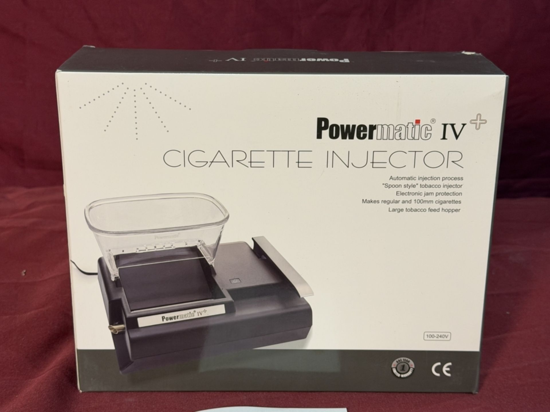 POWERMATIC IV CIGARETTE INJECTOR - Image 2 of 3