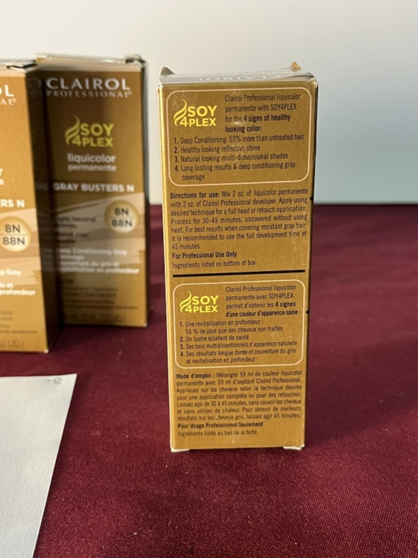 CLAIROL PROFESSONIAL SOY4PLEX PERMANENT HAIR COLOR - Image 2 of 2