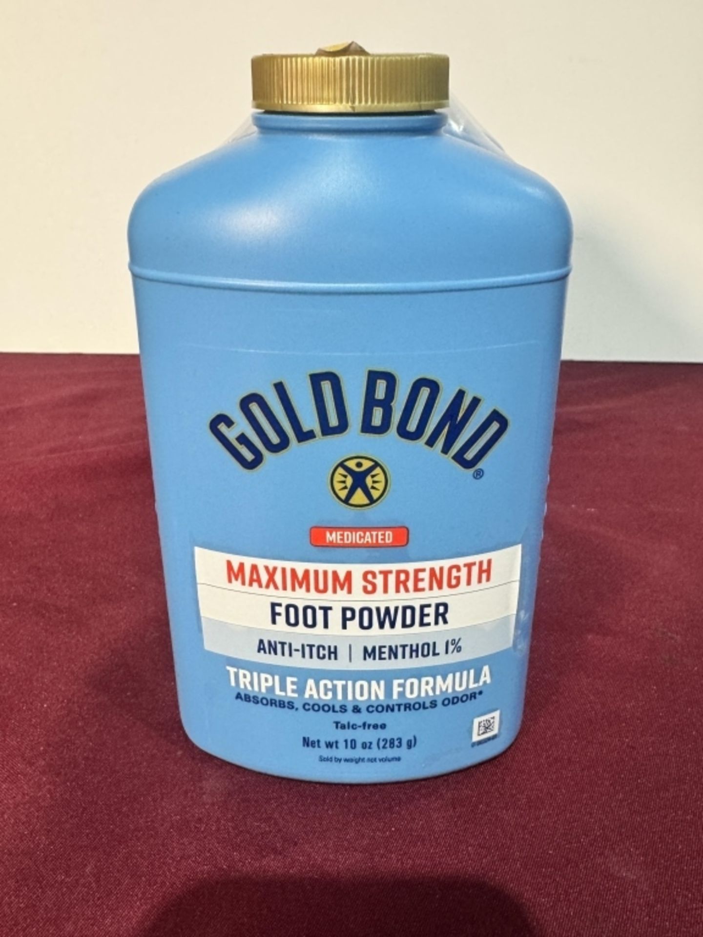 GOLD BOND MAXIMUM STRENGTH FOOT POWDER 10 OZ, NEW - Image 2 of 3
