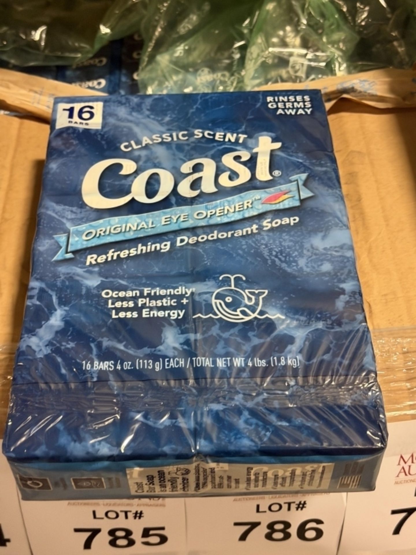 PACK OF (16) BARS OF COAST REFRESHING DEODORANT