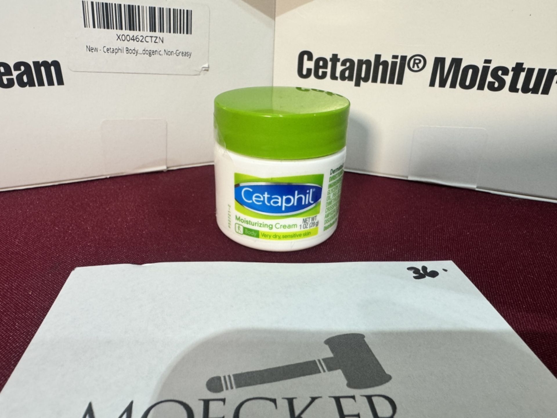 LOT CONSISTING OF (36) CETAPHIL MOISTURING CREAM - Image 2 of 2