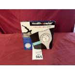 HEALTH O METER FULL VIEW DIAL SCALE