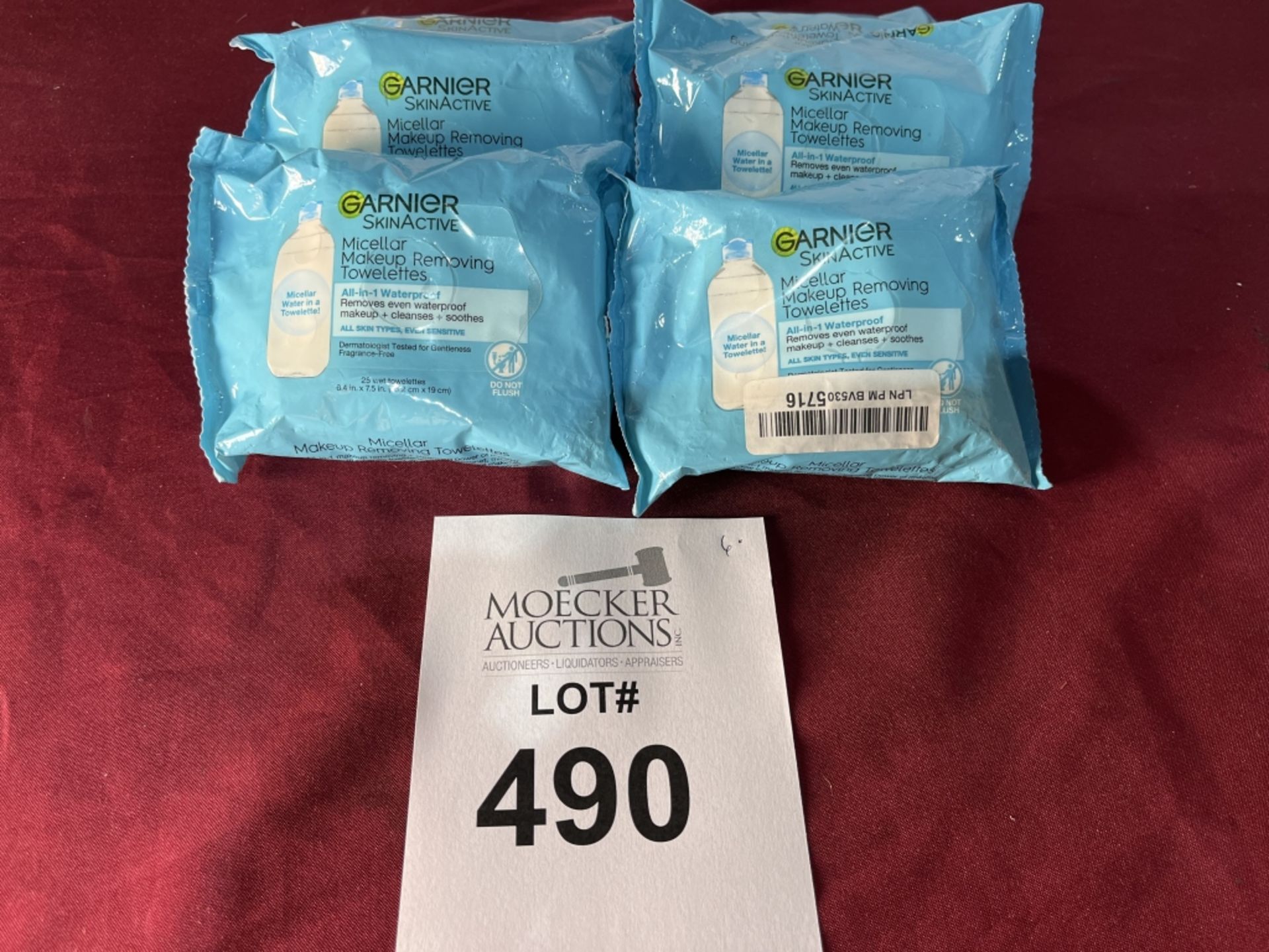 GARNIER SKINACTIVE MICELLAR MAKE-UP REMOVING TOWELETTES