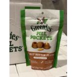 BOXES OF GREENIES PILL POCKETS CAPSULE SIZE