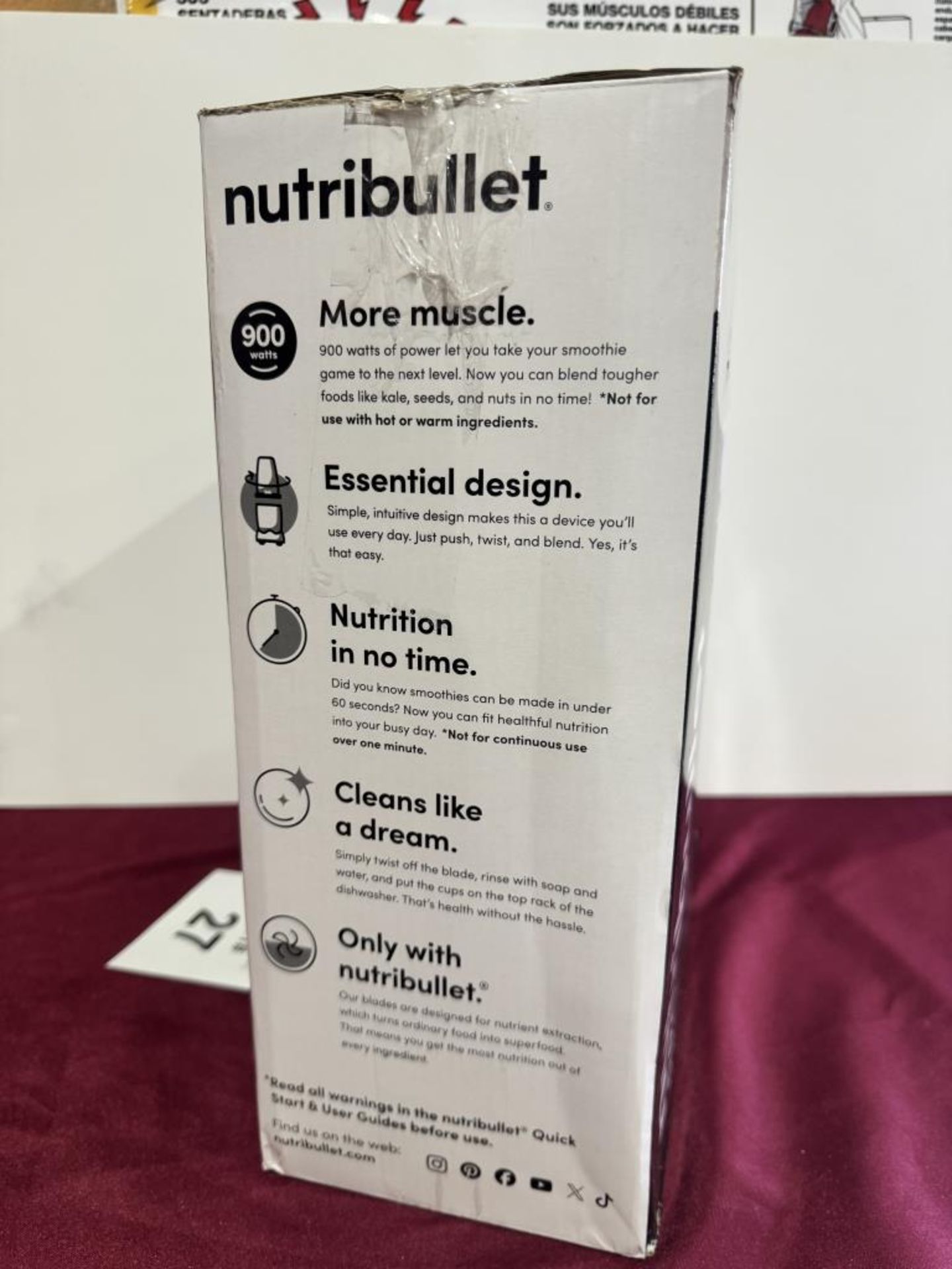 NUTRIBULLET PRO - Image 3 of 3
