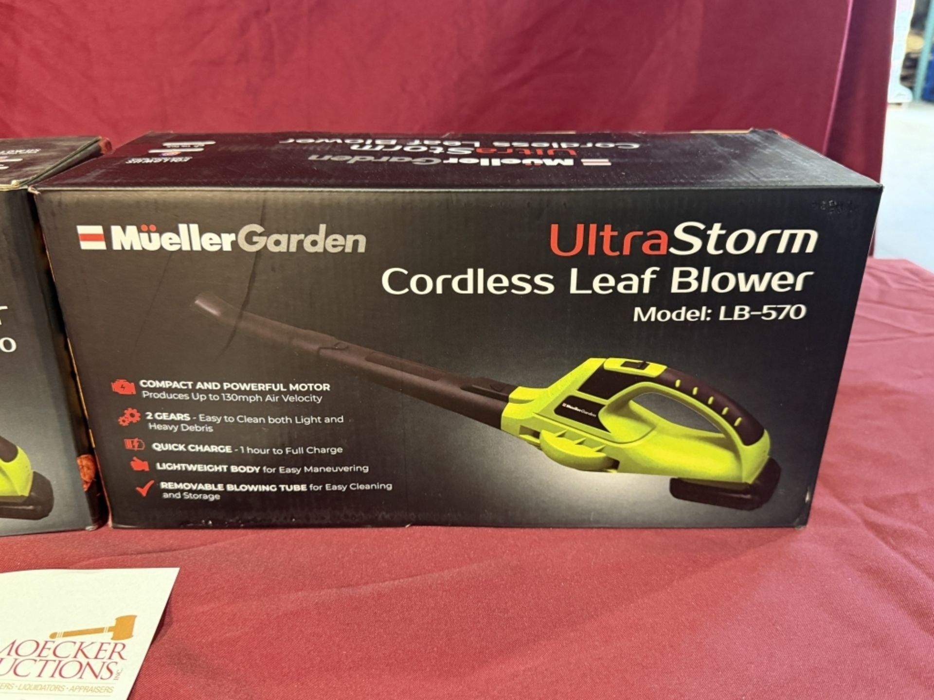 MUELLER GARDEN ULTRA STORM CORDLESS LEAF BLOWER - Image 2 of 3