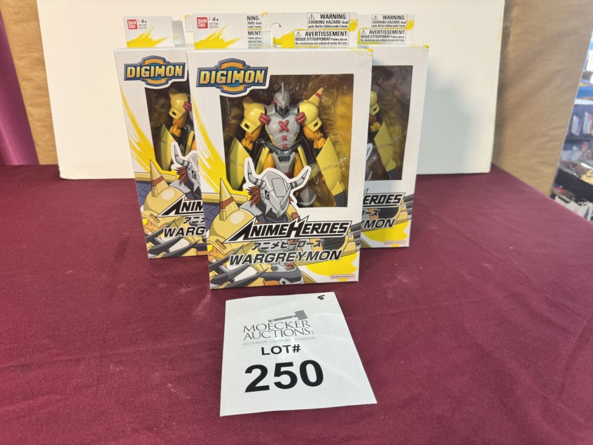 DIGIMON ANIME HEROES WARGREYMON, NEW