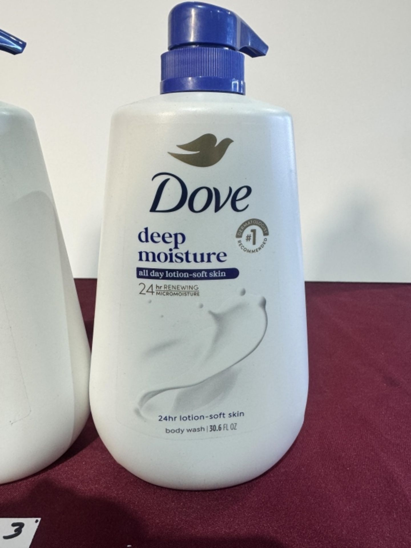 DOVE DEEP MOISTURE BODY WASH 30.6 OZ, NEW - Image 2 of 2