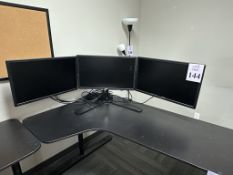 27" DELL LCD MONITORS WITH STAND