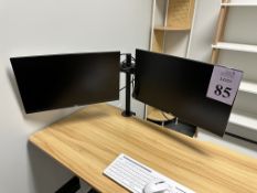 24" DELL LCD MONITORS WITH STAND