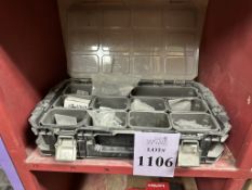 PLASTIC PARTS CONTAINERS WITH CONTENTS
